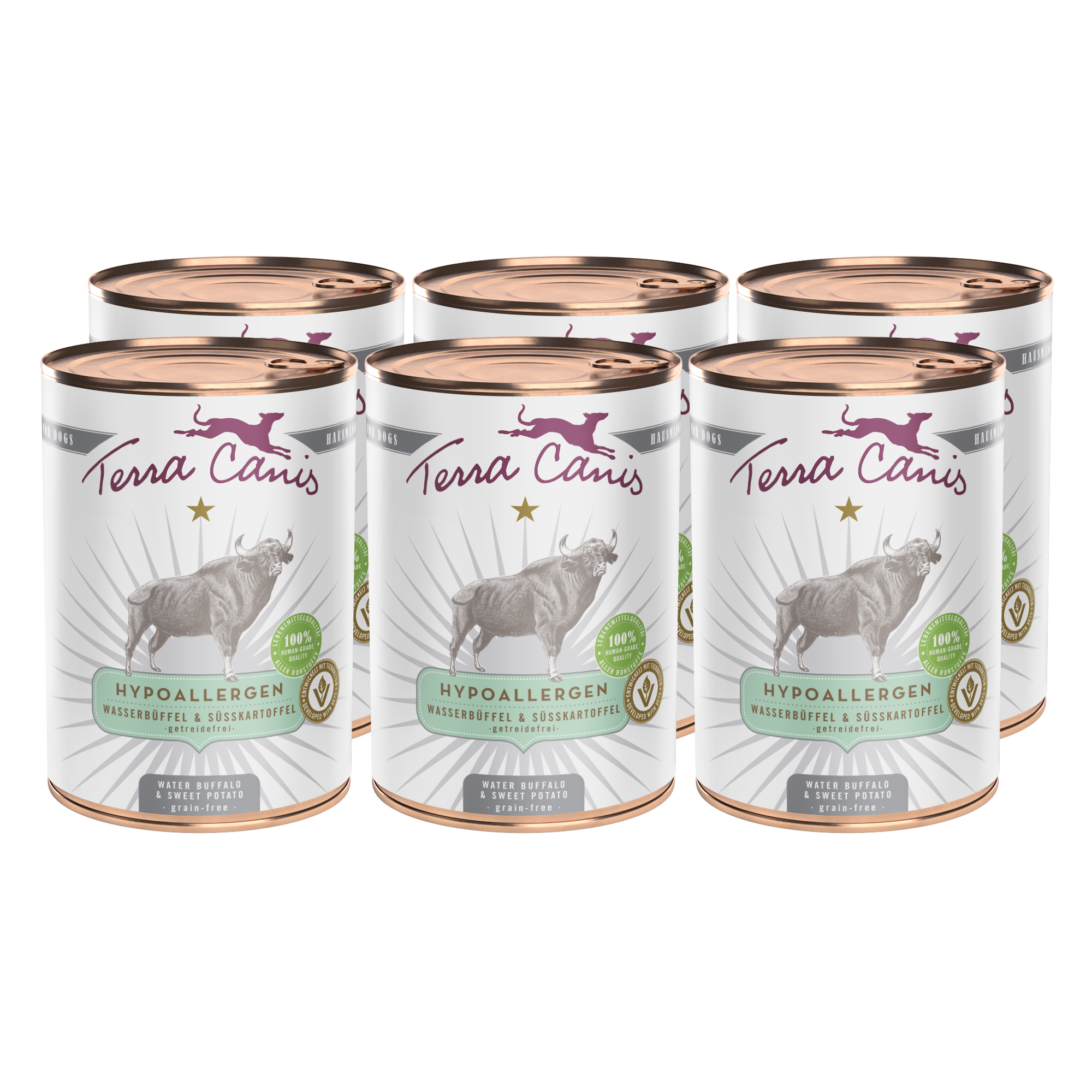 Wasserbüffel mit Süßkartoffel 