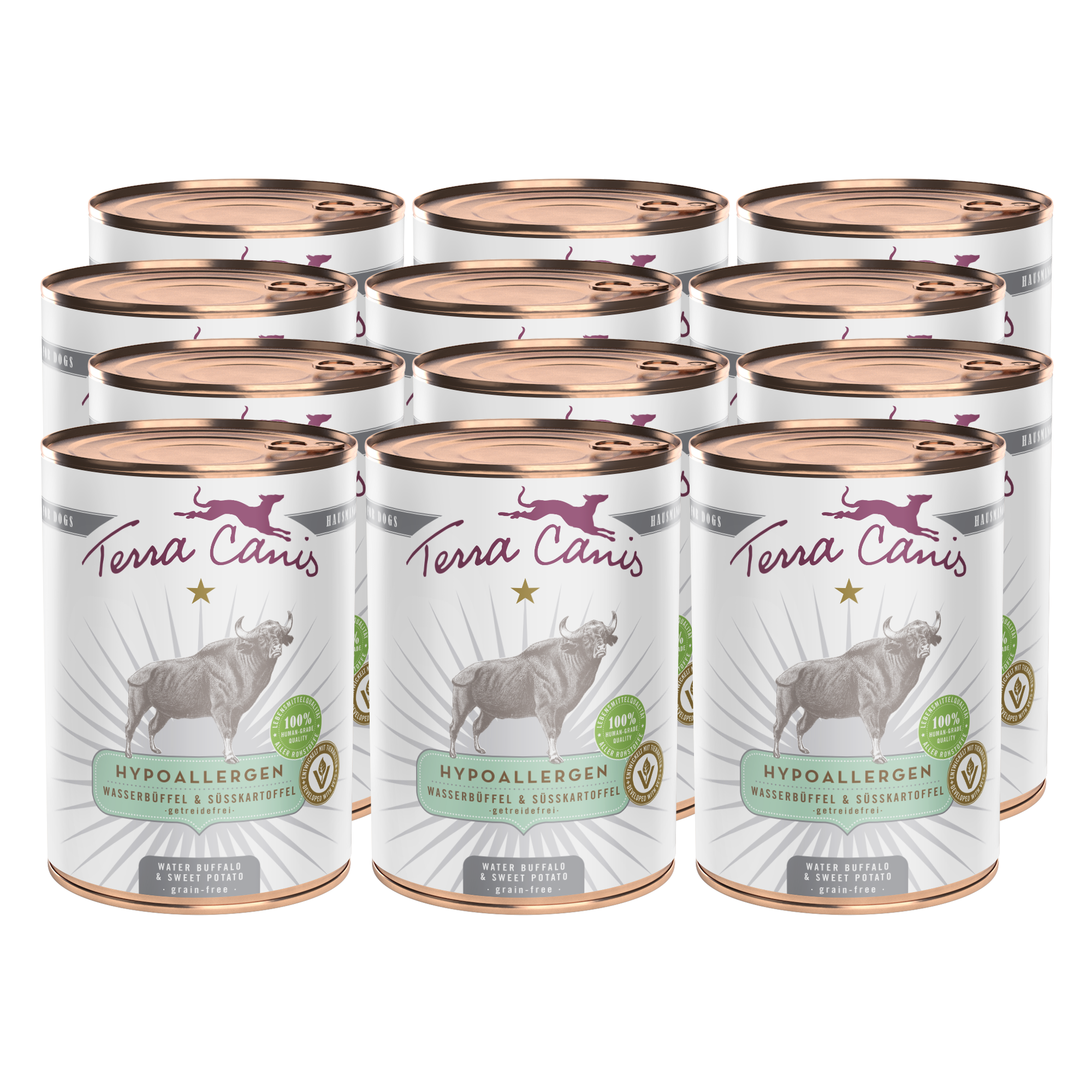 Wasserbüffel mit Süßkartoffel 