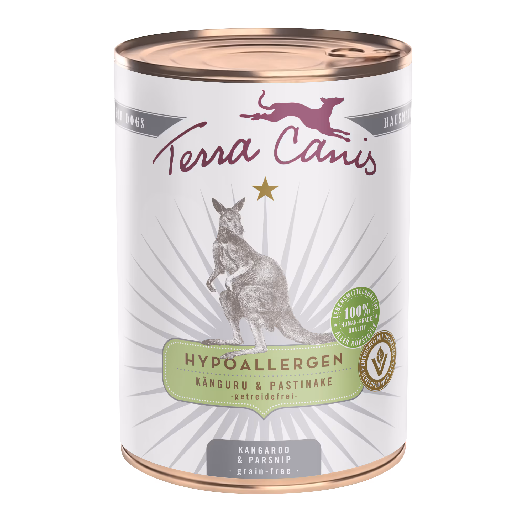 Känguru mit Pastinake