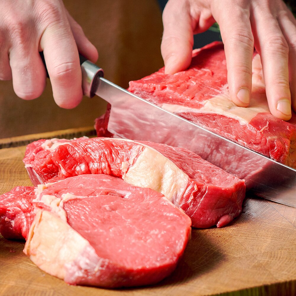 Unsere Zutaten Fleisch Schneiden