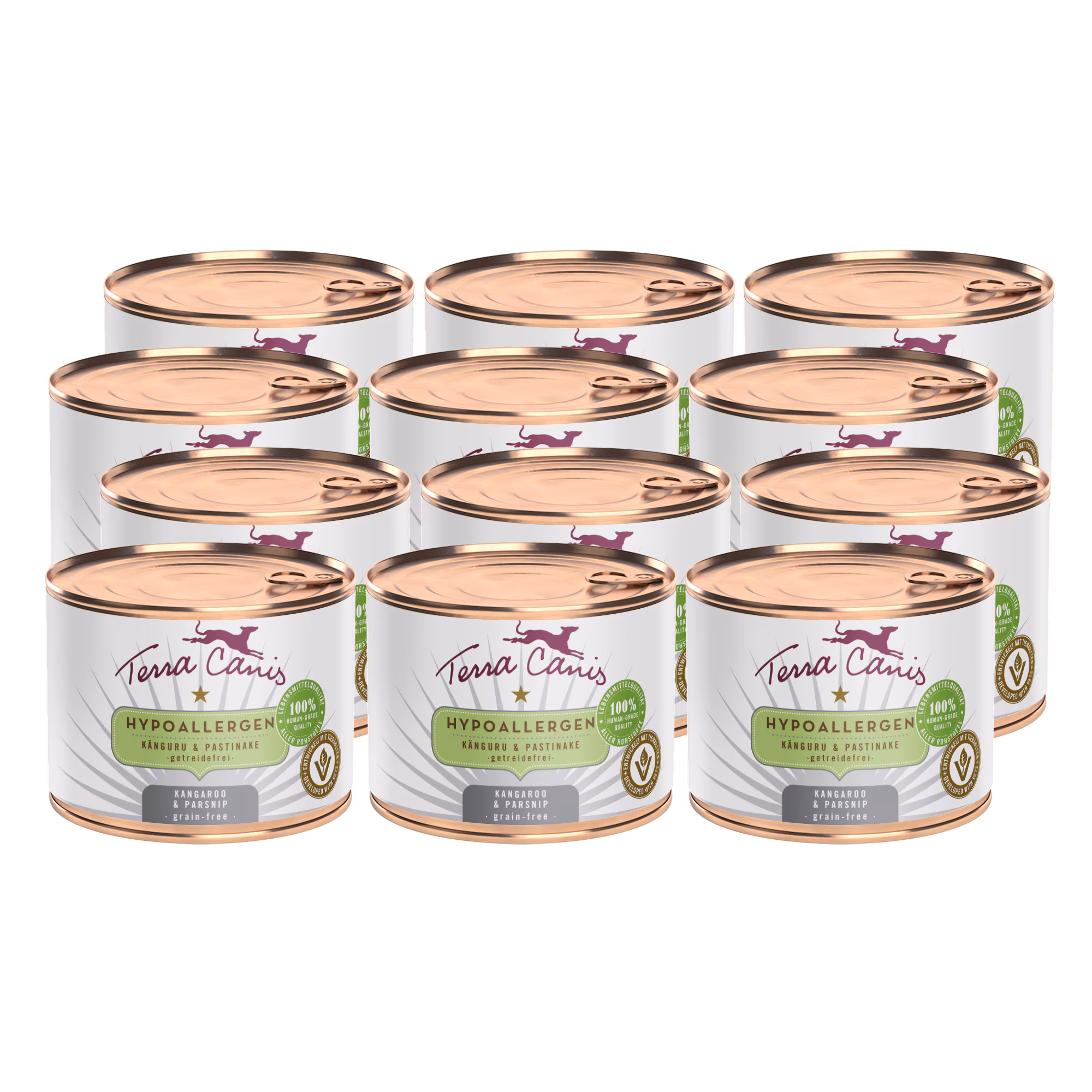 Känguru mit Pastinake