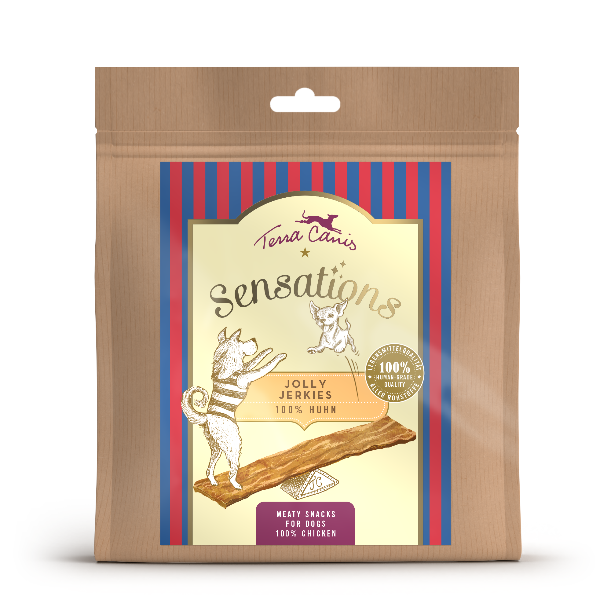 310025 TC Sensations JollyJerkies Huhn 90g 1