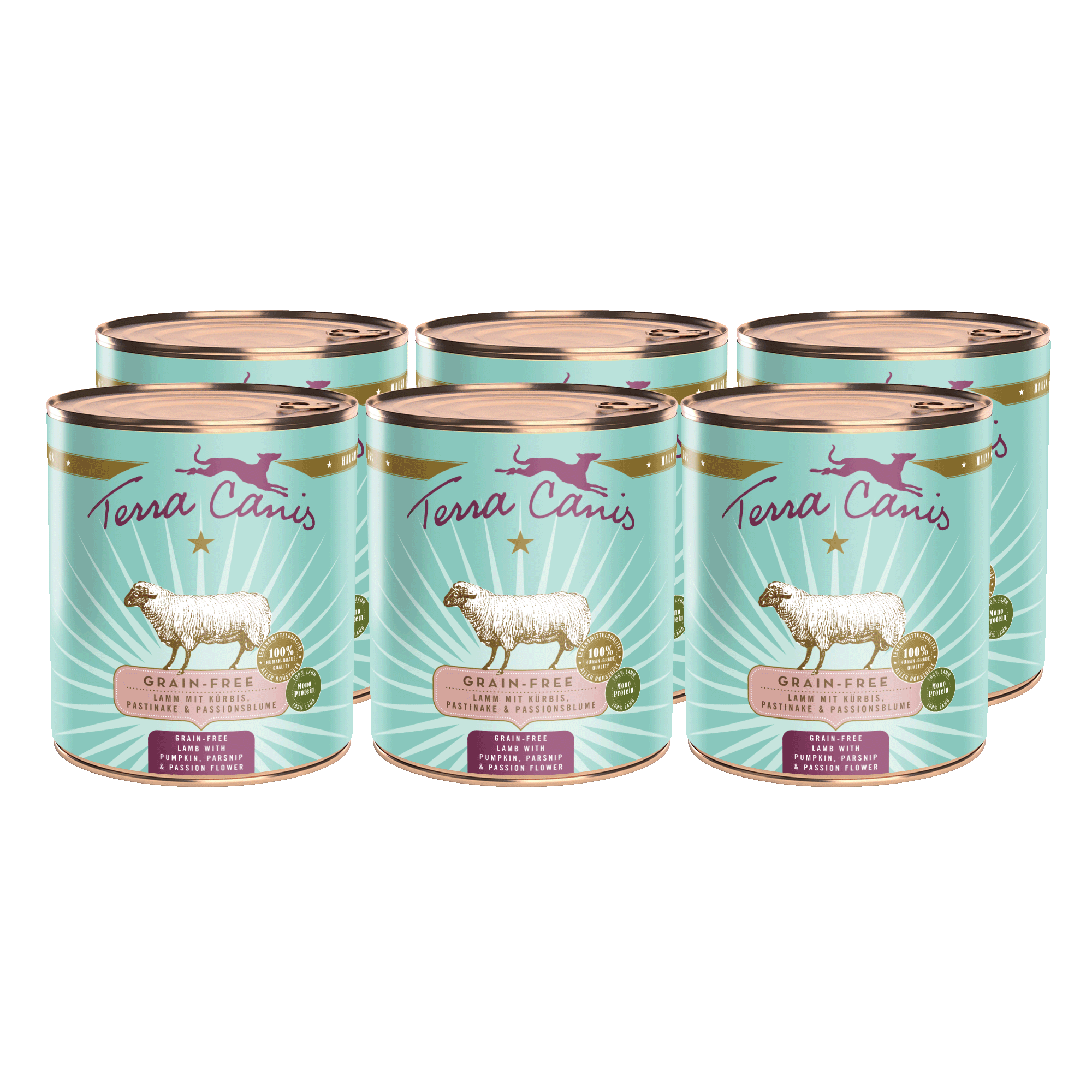 Lamm mit Kürbis, Pastinake und Passionsblume