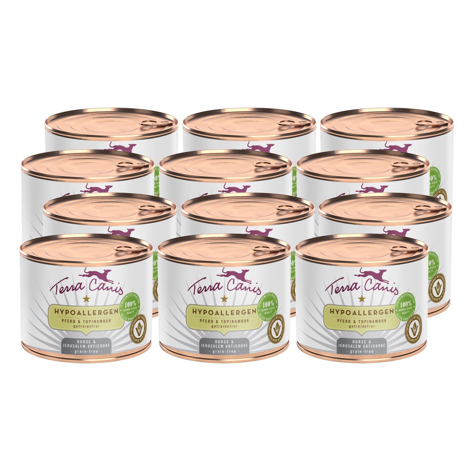 Pferd mit Topinambur