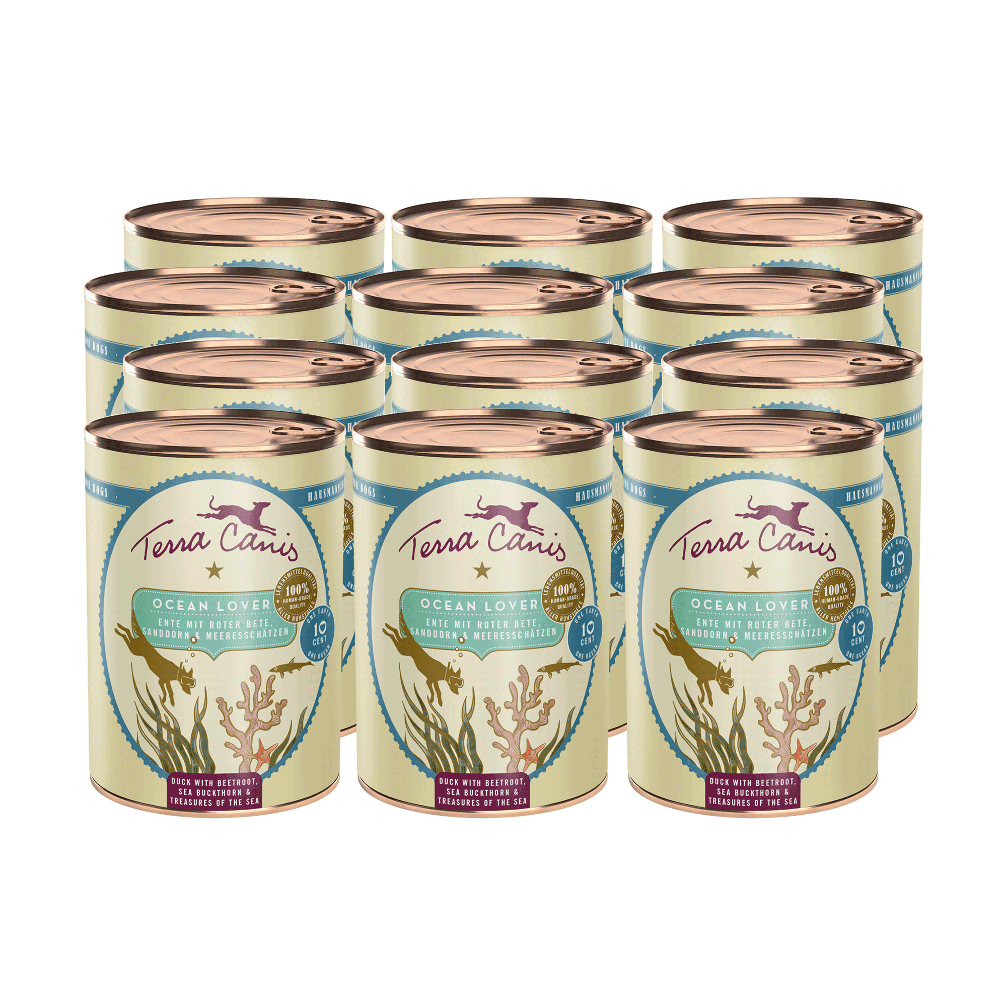 Ocean Lover – Ente mit Roter Bete, Sanddorn und Meeresschätzen