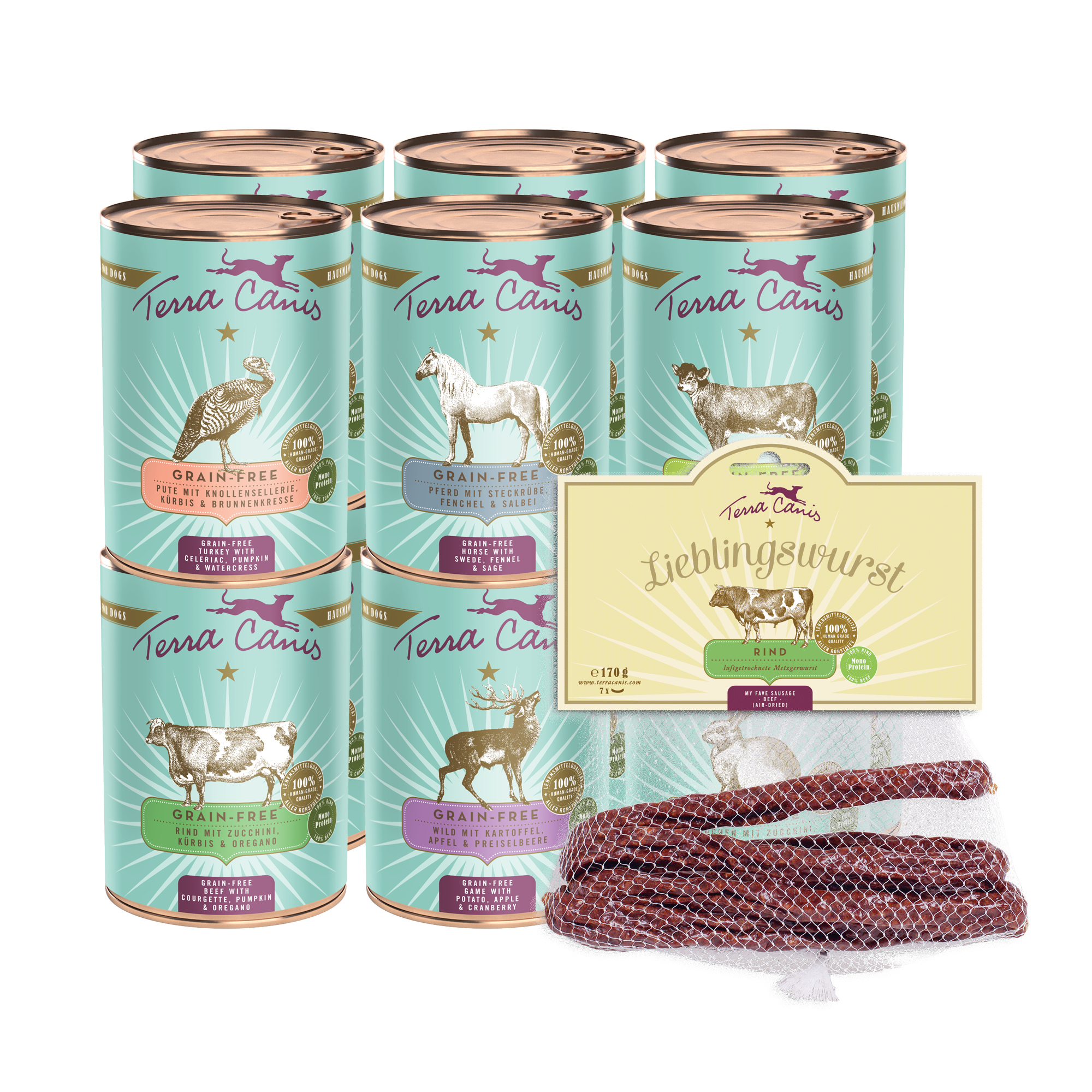 Gourmetpaket M - 12x 400g