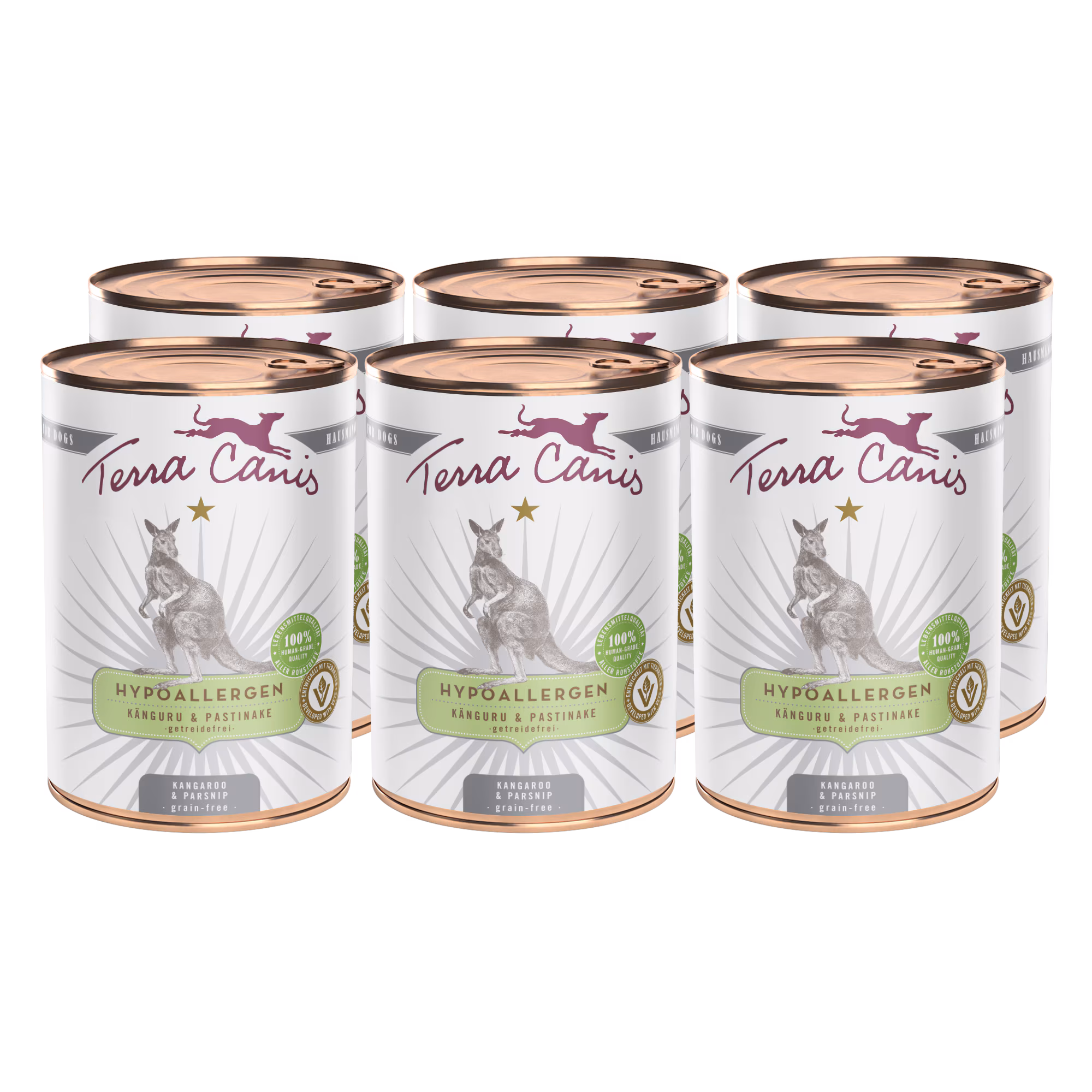 Känguru mit Pastinake