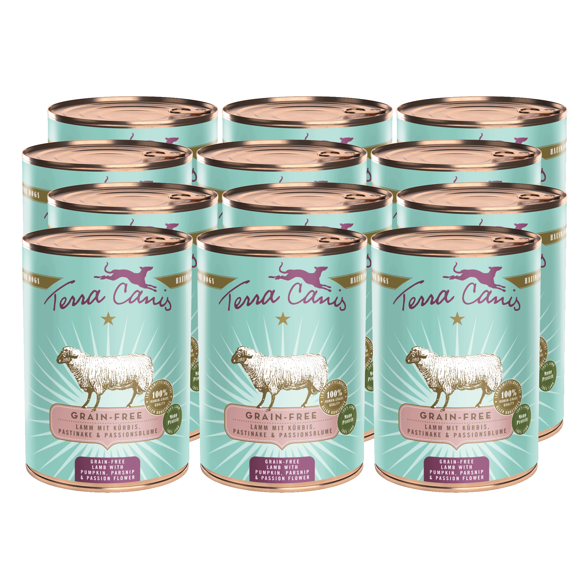 Lamm mit Kürbis, Pastinake und Passionsblume