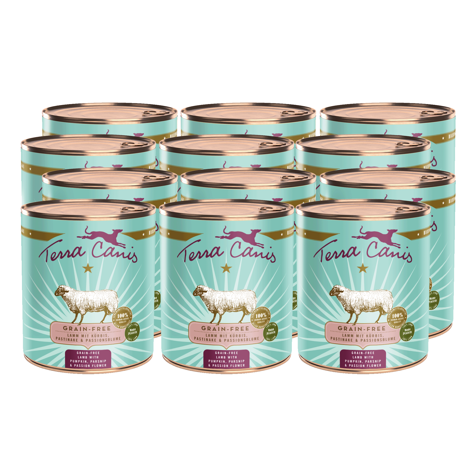 Lamm mit Kürbis, Pastinake und Passionsblume