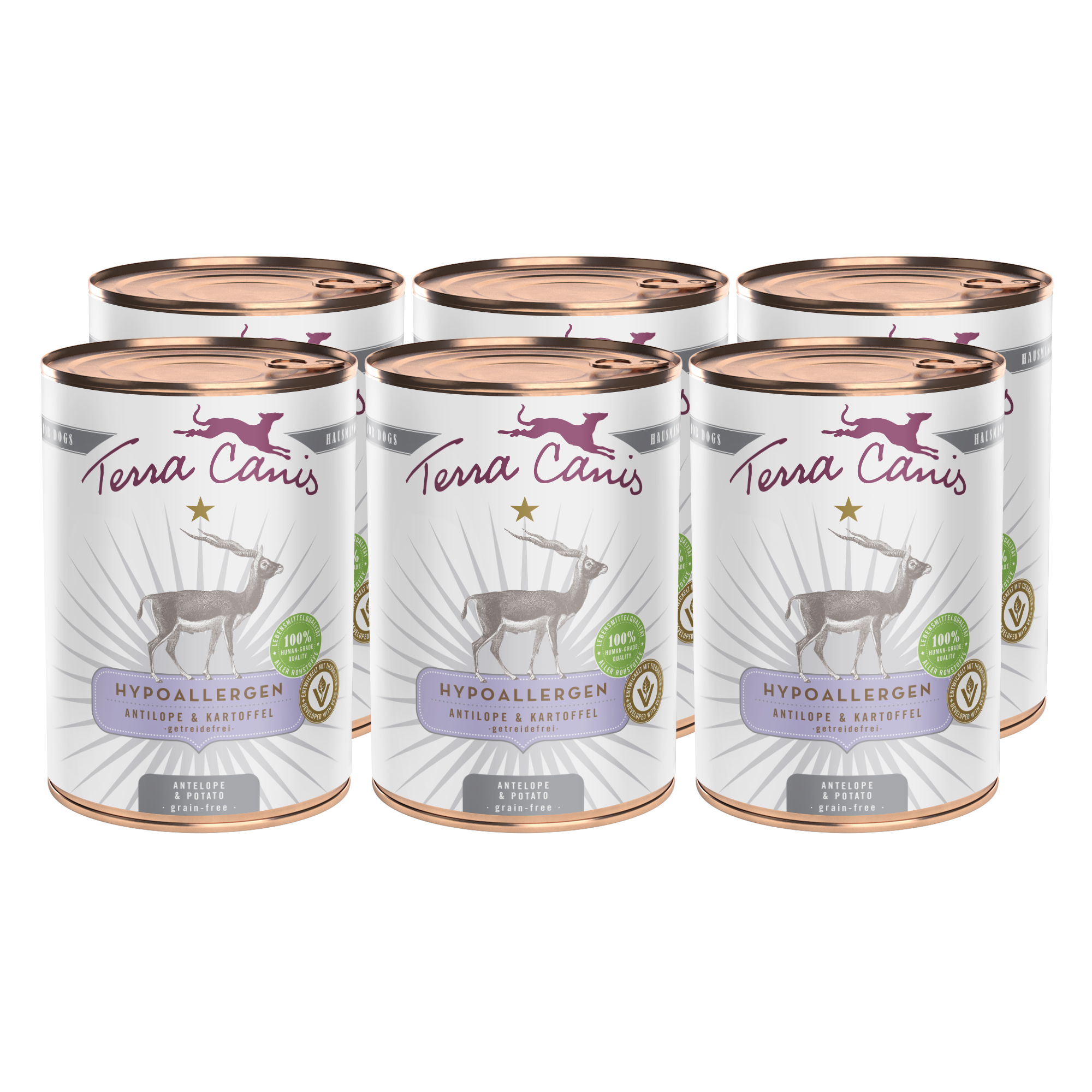 Antilope mit Kartoffel