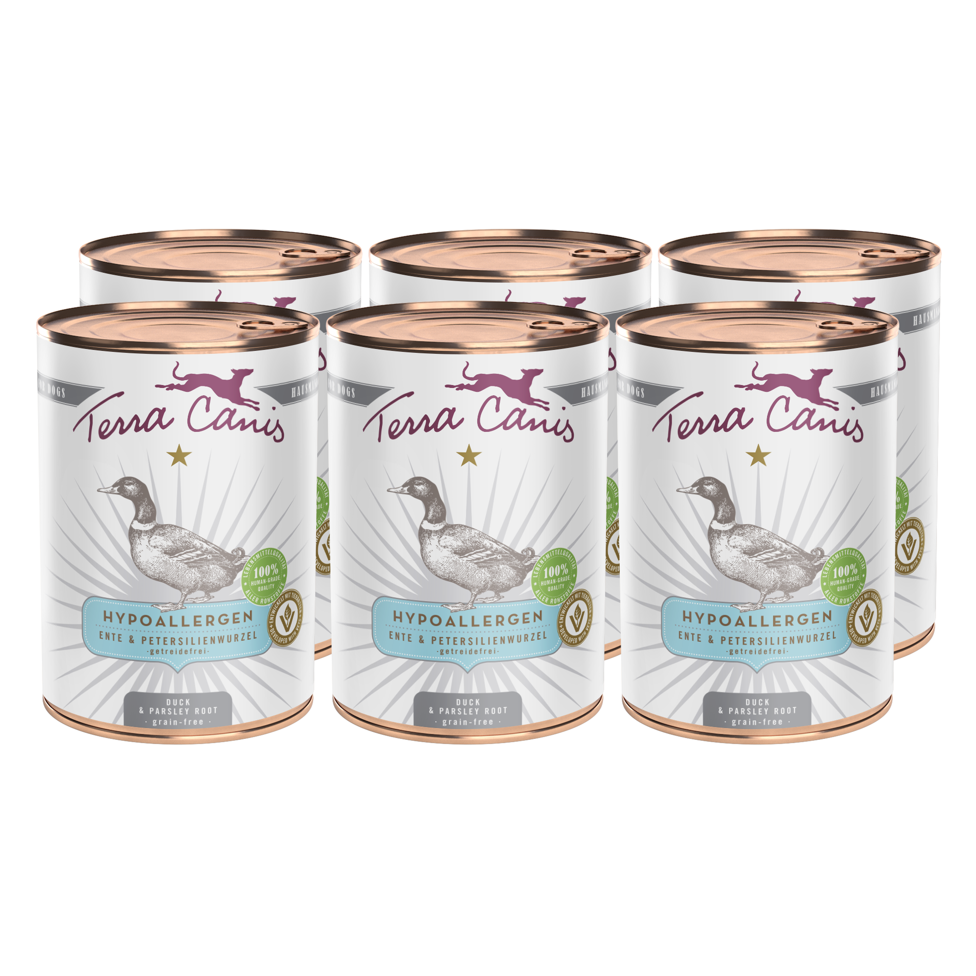 Ente mit Petersilienwurzel