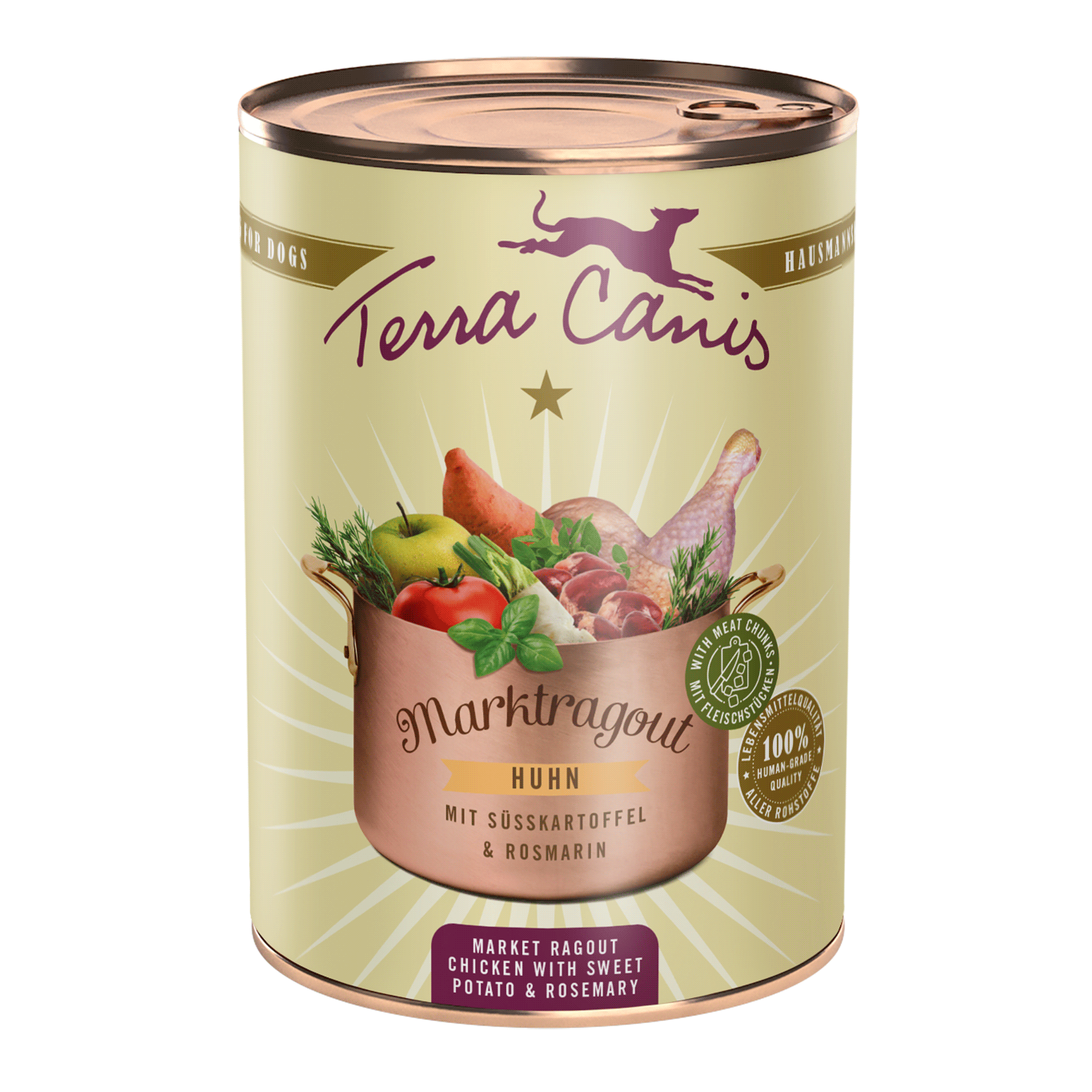 Huhn mit Süßkartoffel und Rosmarin