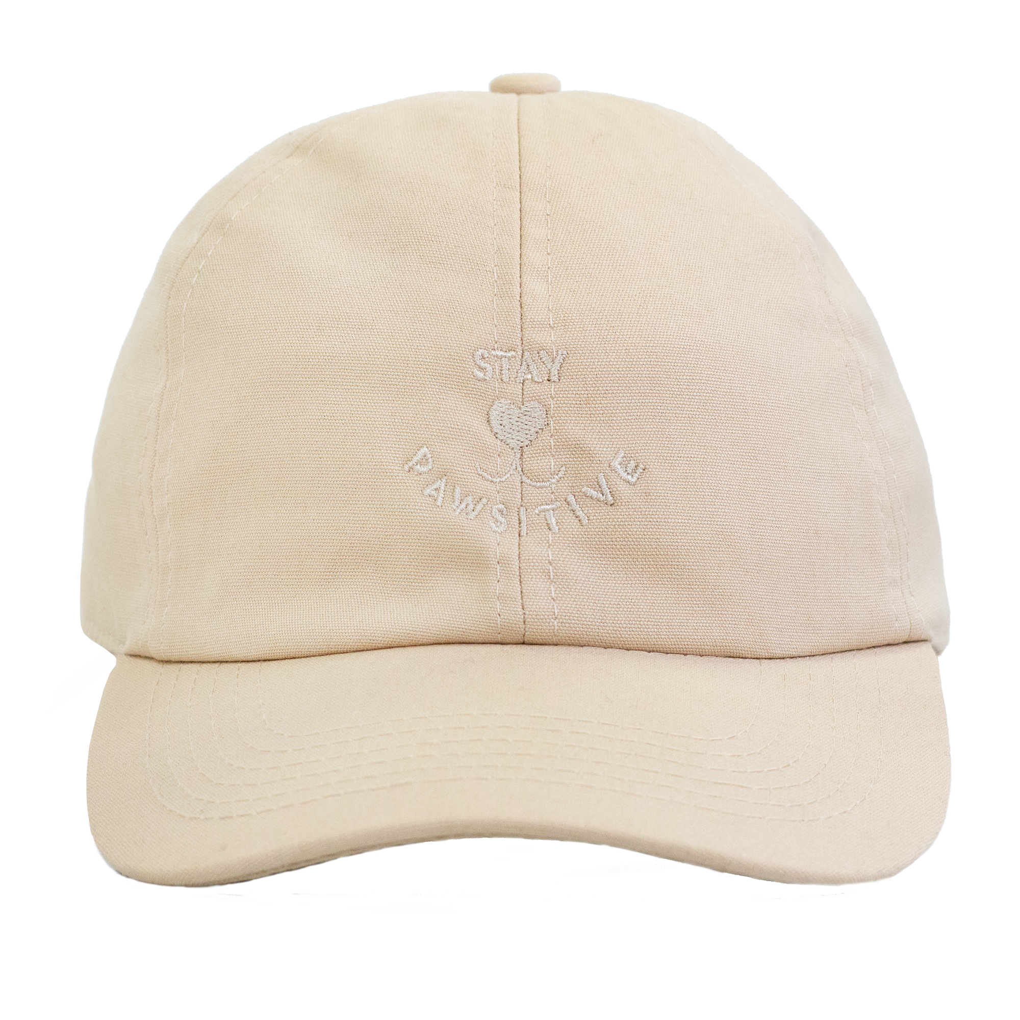 Terra Canis Cap Sand "Stay Pawsitive"