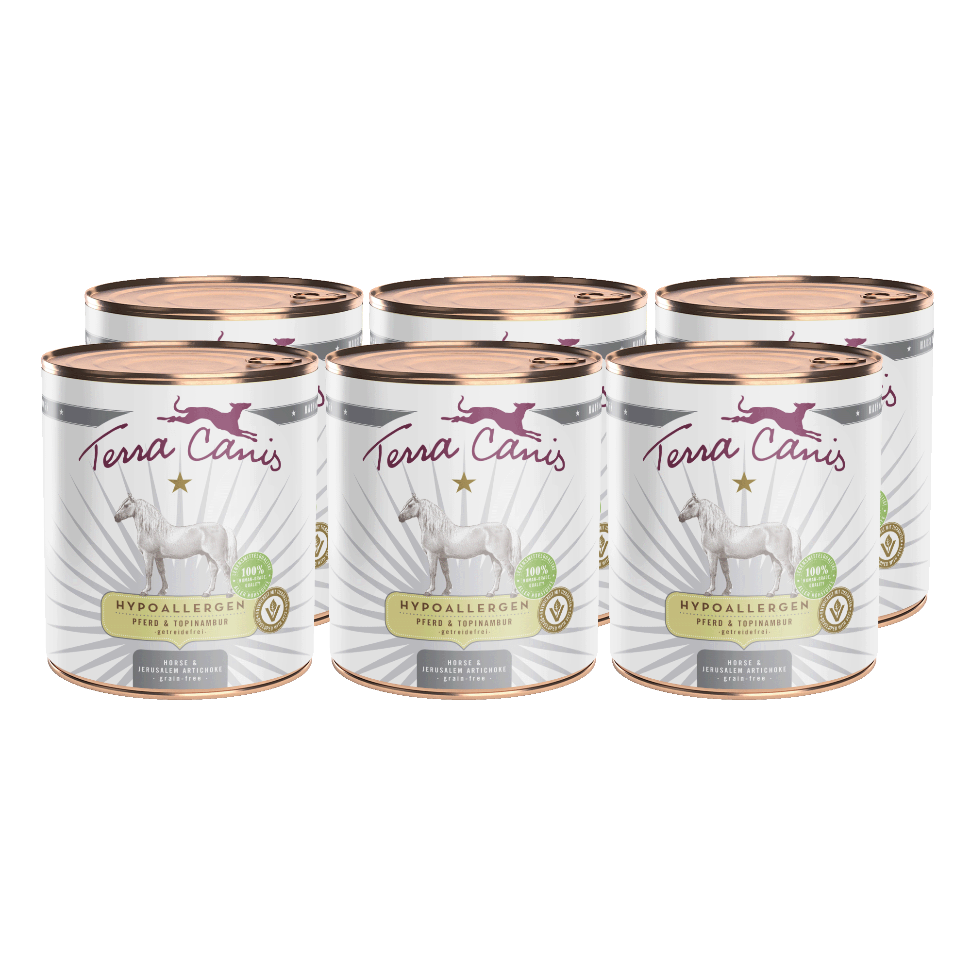 Pferd mit Topinambur