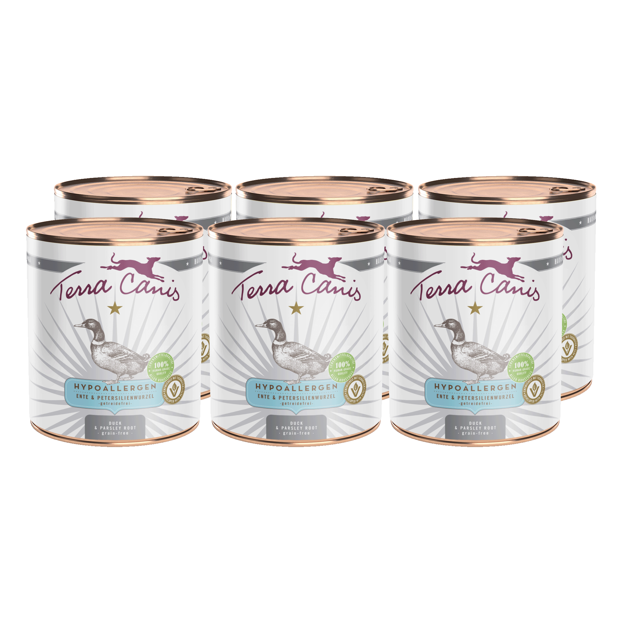 Ente mit Petersilienwurzel