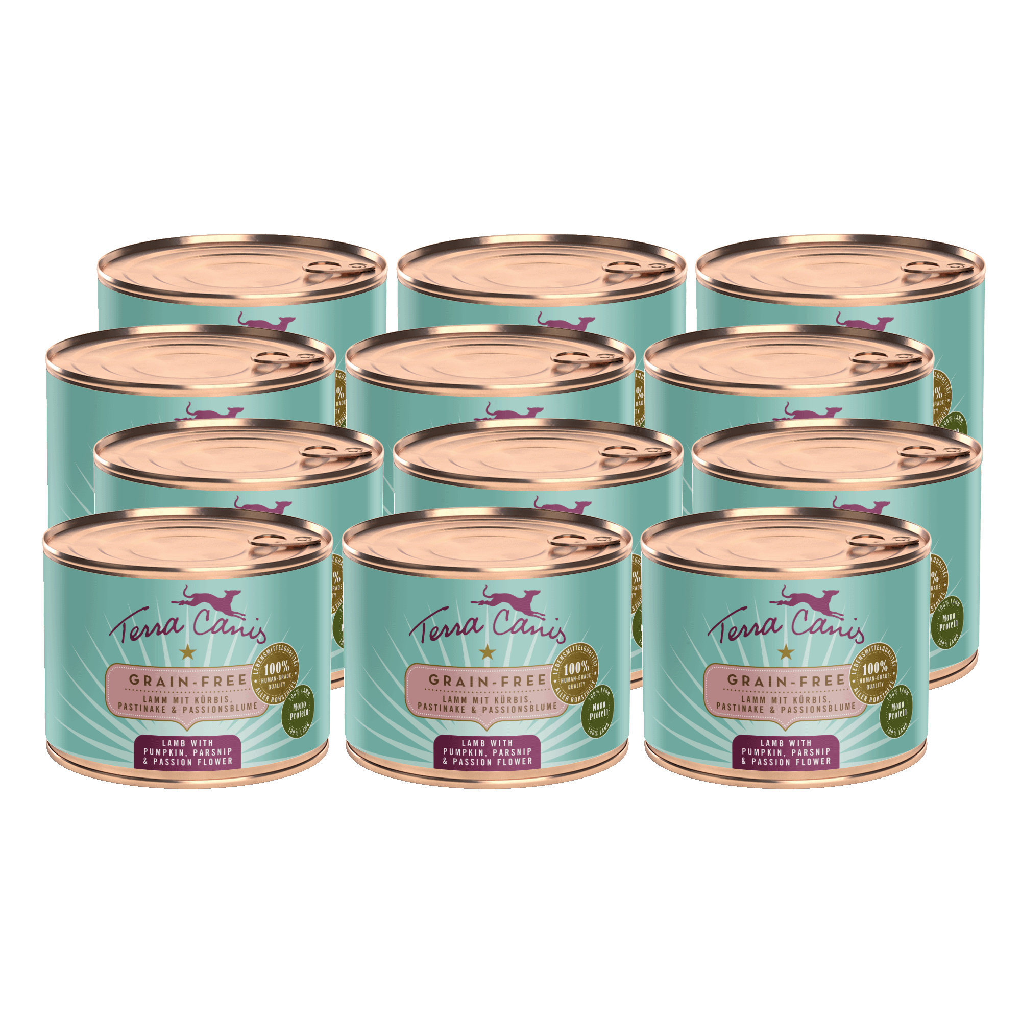 Lamm mit Kürbis, Pastinake und Passionsblume