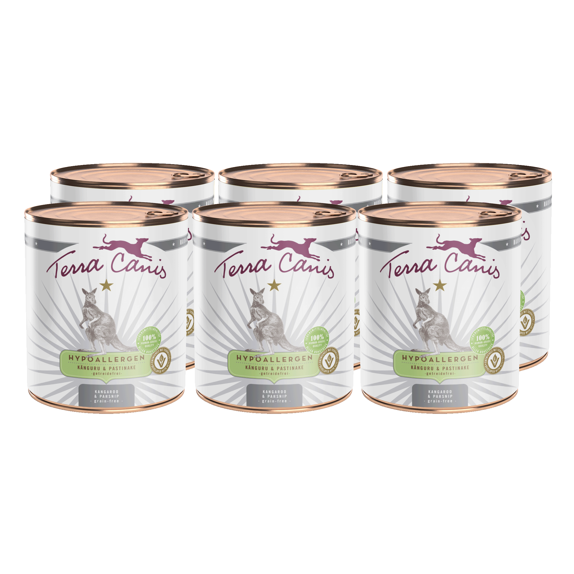 Känguru mit Pastinake