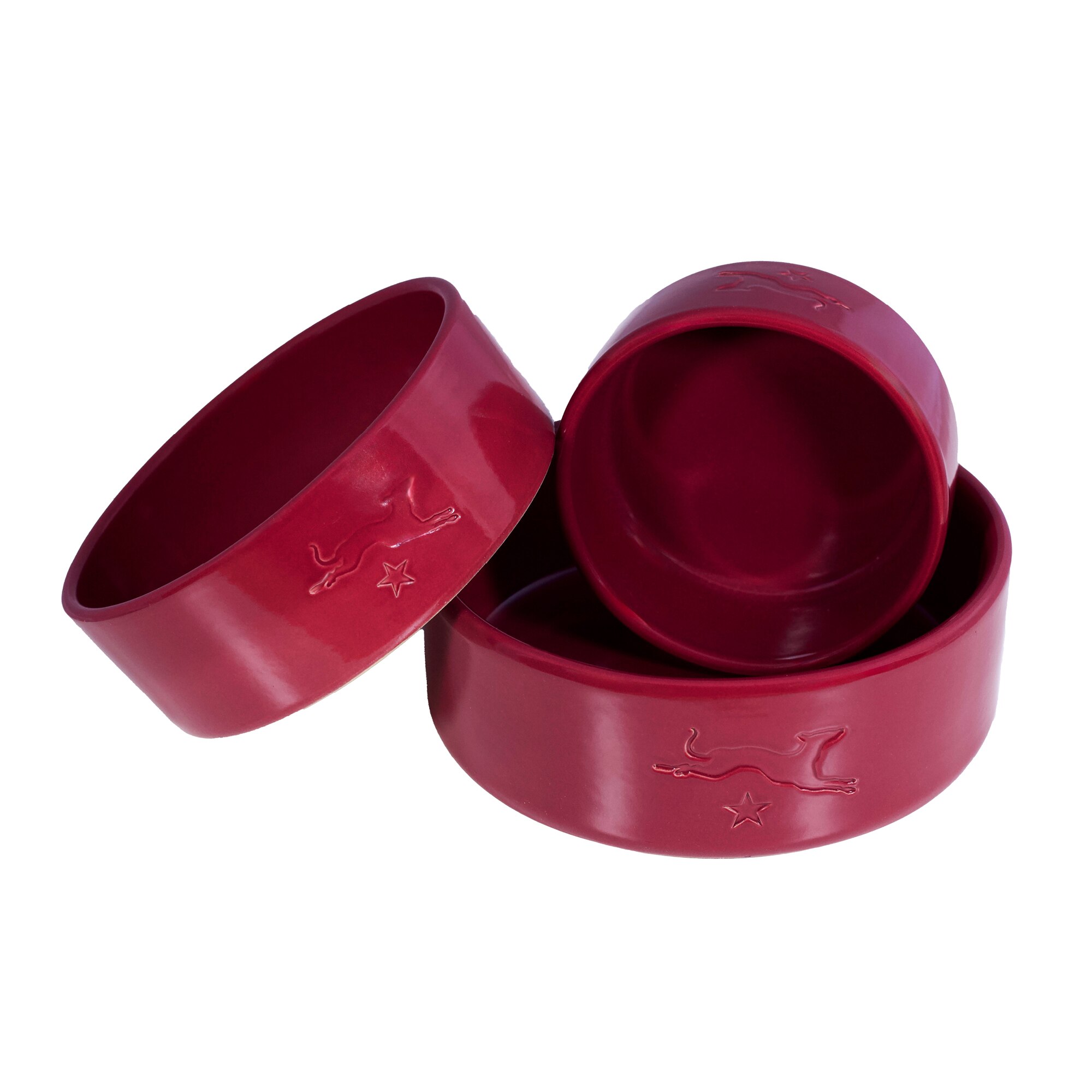 TC-Treusinn Hundenapf bordeaux