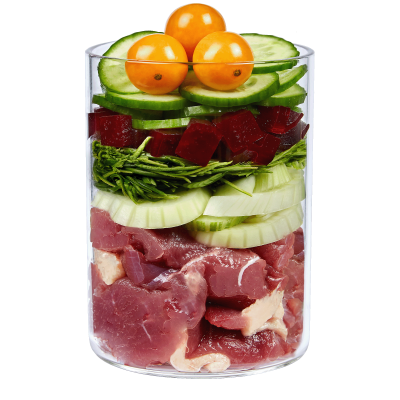 Ocean Lover – Ente mit Roter Bete, Sanddorn und Meeresschätzen