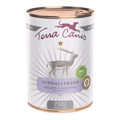 Antilope mit Kartoffel