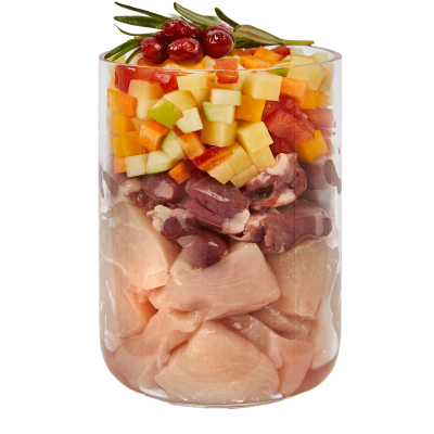 Huhn mit Süßkartoffel und Rosmarin