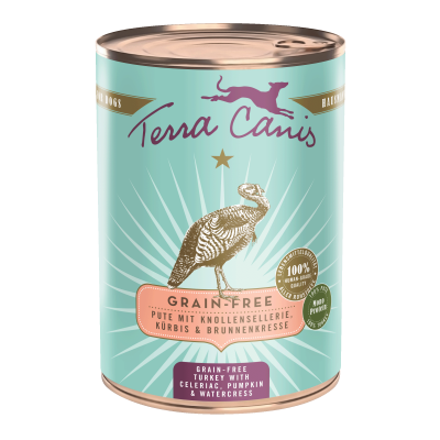 Pute mit Sellerie, Kürbis und Brunnenkresse