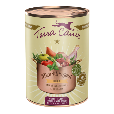 Huhn mit Süßkartoffel und Rosmarin