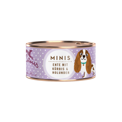 Ente mit Kürbis, Erdbeere und Holunder